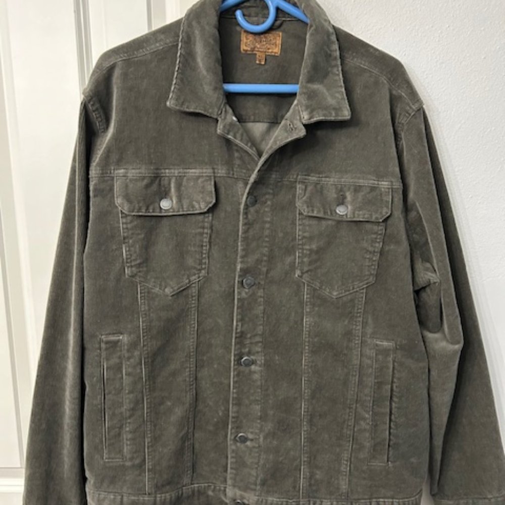 Jeremiah Corduroy Lightweight Trucker Jacket Men's Size XL Never Worn
